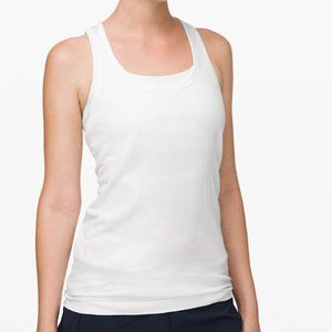 Lululemon Swiftly Tech Racerback White- Size 4